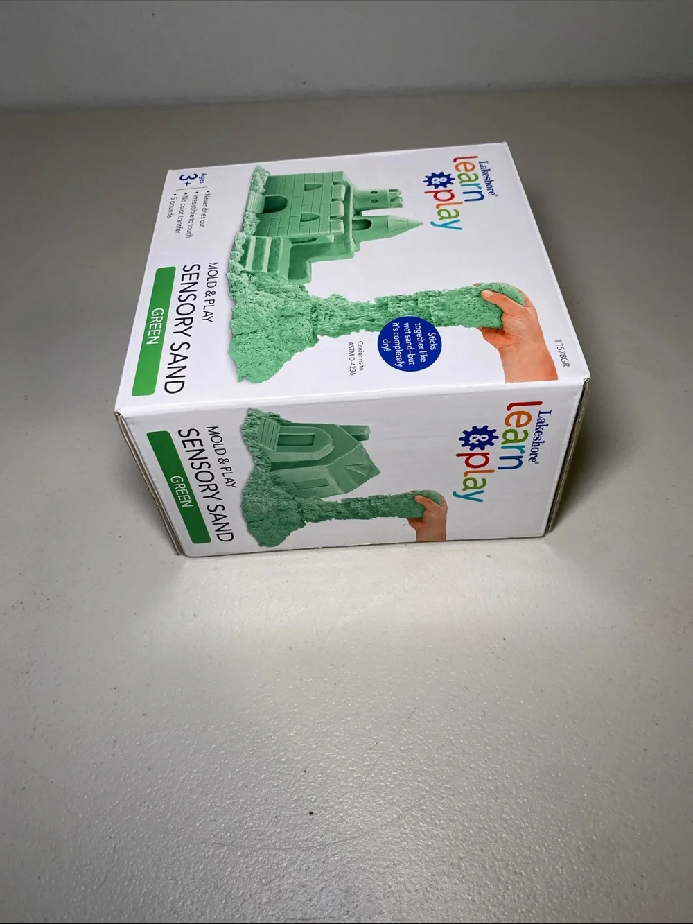 Lakeshore Learn & Play Green Mold & Play Sensory Sand